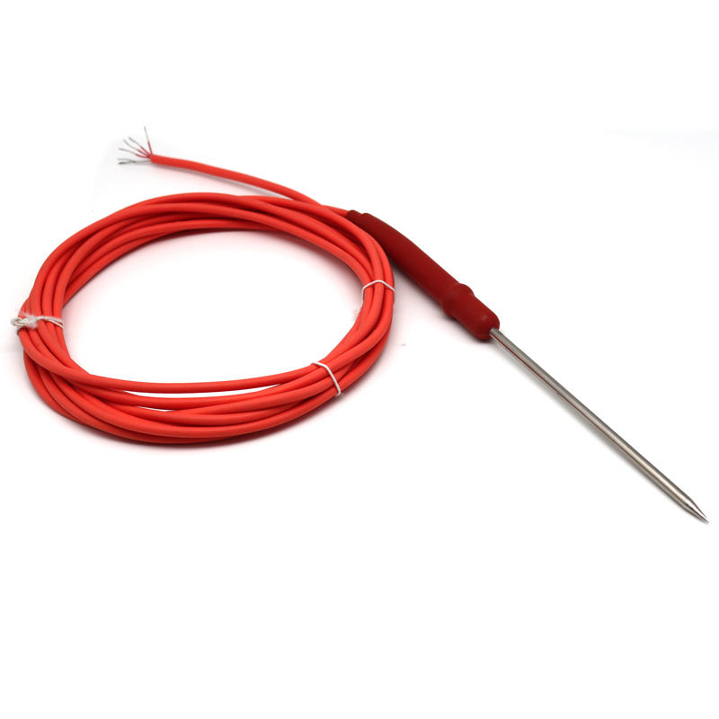 Prosensor PT100 Temperature Sensor 5 mm Dia, 150 mm Long, 3 Wire, Class A 250 °C Max