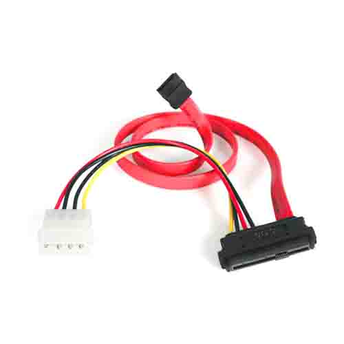 StarTech.com Female SATA to Male/Female Straight SATA Cable, 457.2 mm