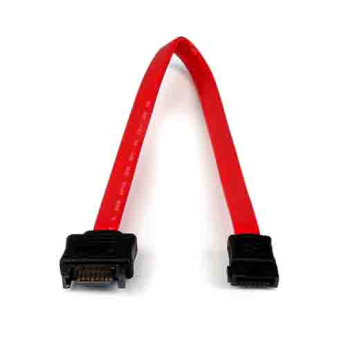StarTech.com Male SATA to Female Straight SATA Cable, 300 mm