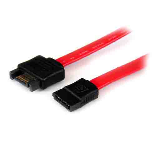 sataext30cm StarTech.com Male SATA to Female Straight SATA Cable, 300 mm