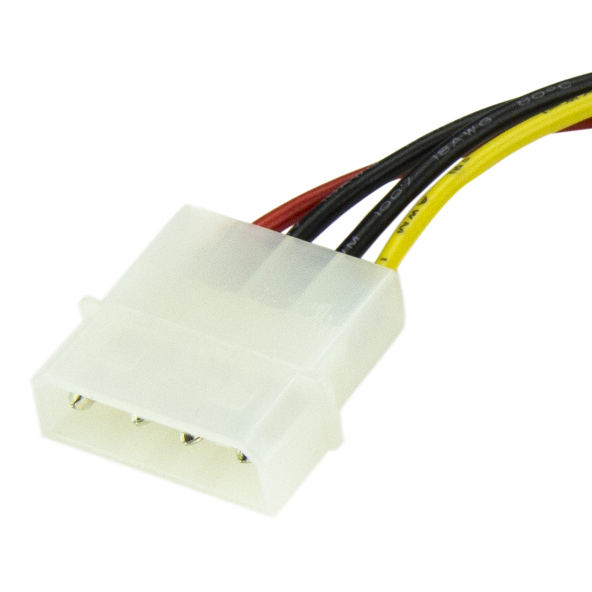 satapowadap StarTech.com Male LP4 to Female SATA Power SATA Cable, 6 in