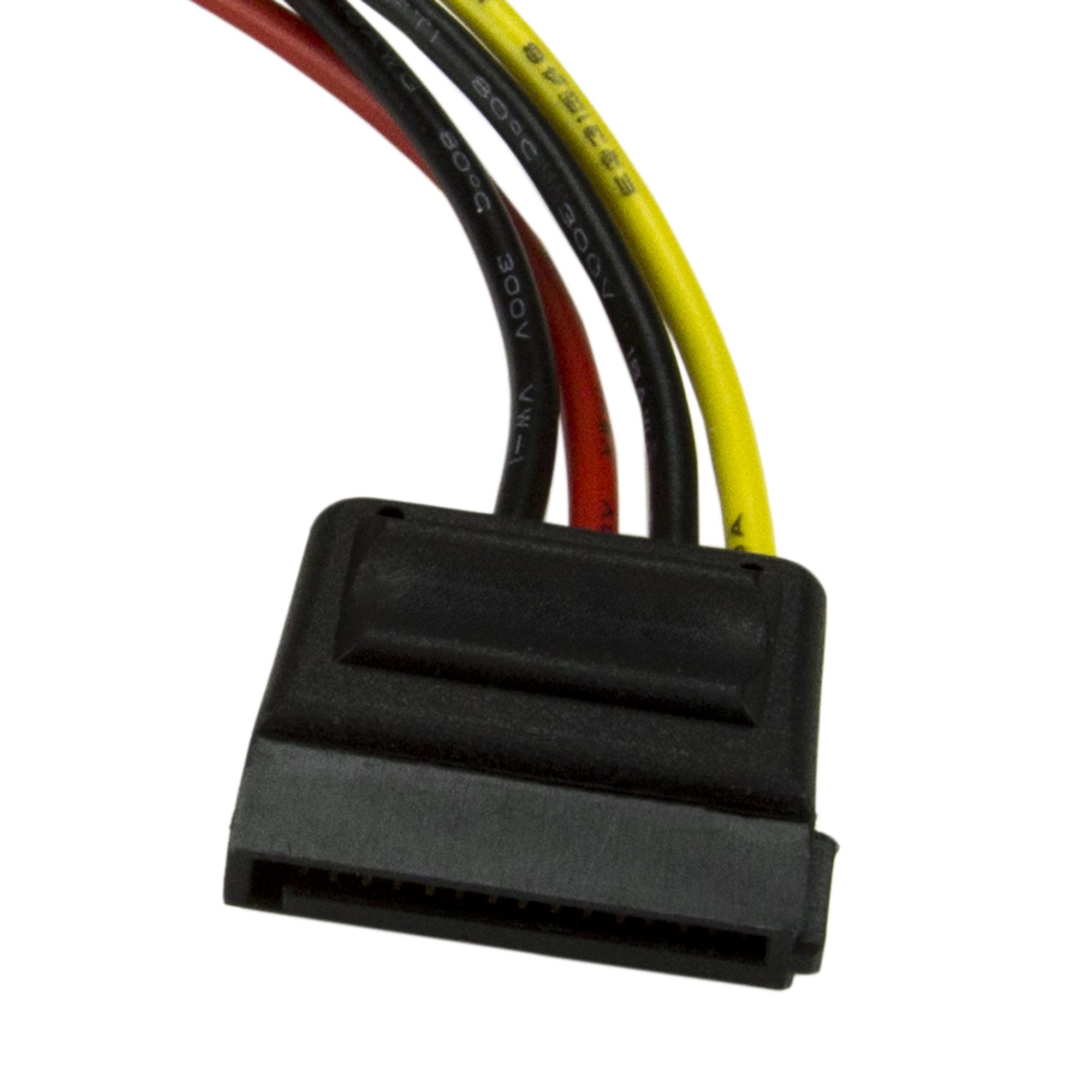 satapowadap StarTech.com Male LP4 to Female SATA Power SATA Cable, 6 in