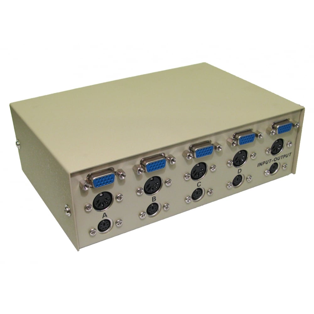sb-604 NewLink 4 Port 4 Output SVGA Switch