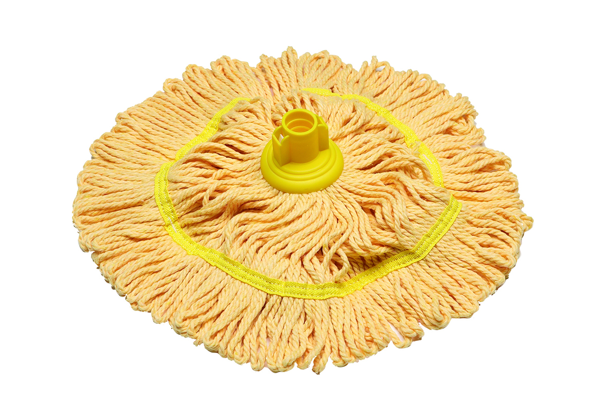 Vikan Vikan No.12 Yellow Polypropylene Mop Head