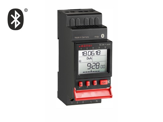 Muller Digital SC DIN Rail Time Switch 24V ac