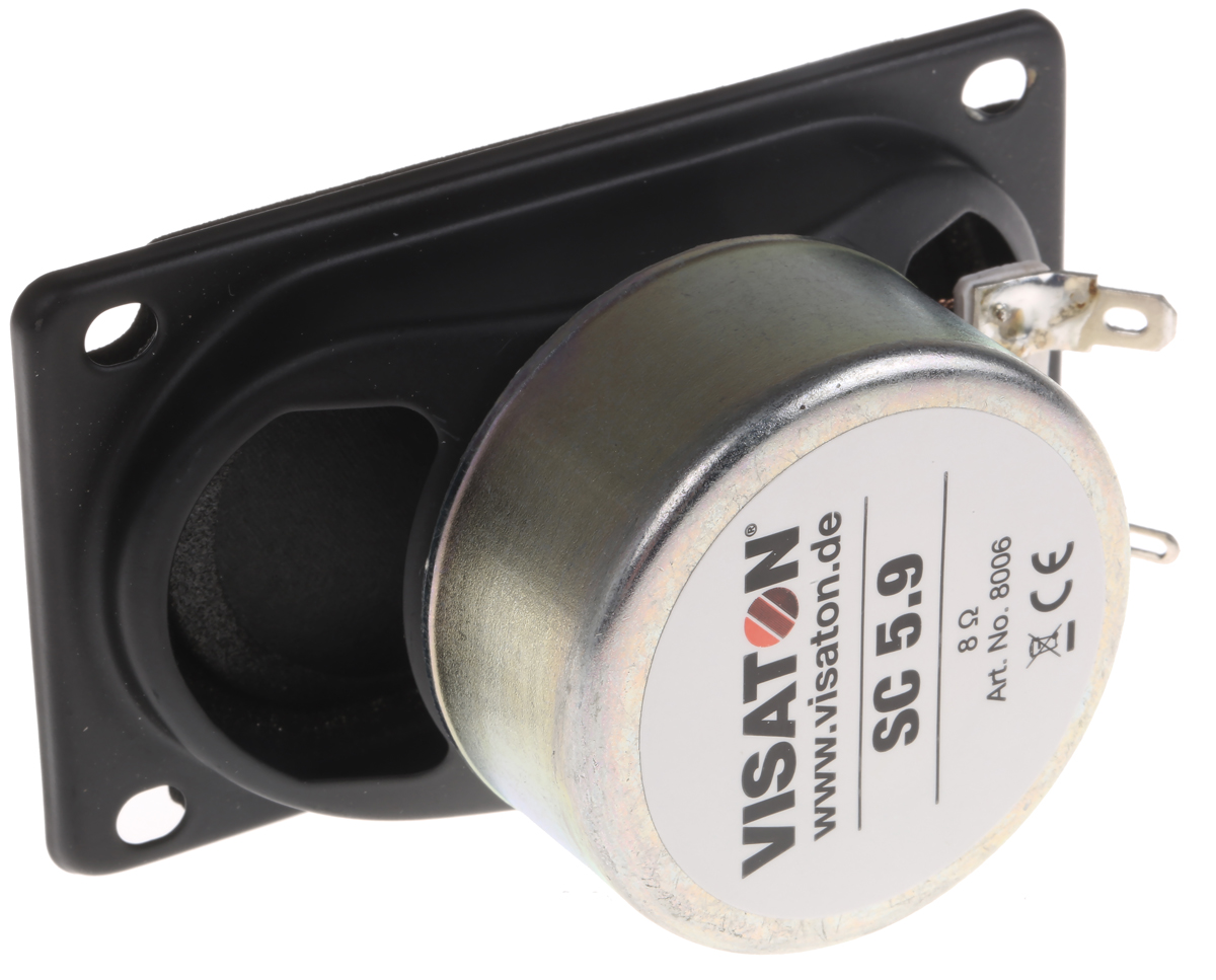 sc-59-8-ohm Visaton 50.5 mm dia, 10W Full Range, 8 Ω, 130 Hz 20 kHz