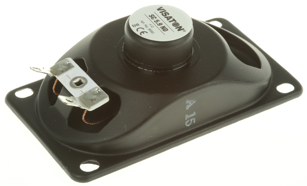 sc-59-nd-4-ohm Visaton 50 mm dia, 3W Full Range, 4 Ω, 150 Hz 17 kHz