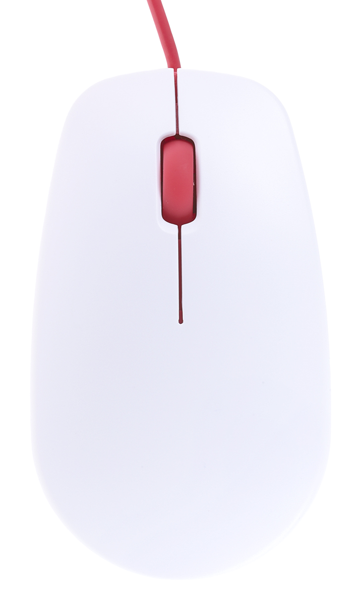 Raspberry Pi White, Red Raspberry Pi Mouse