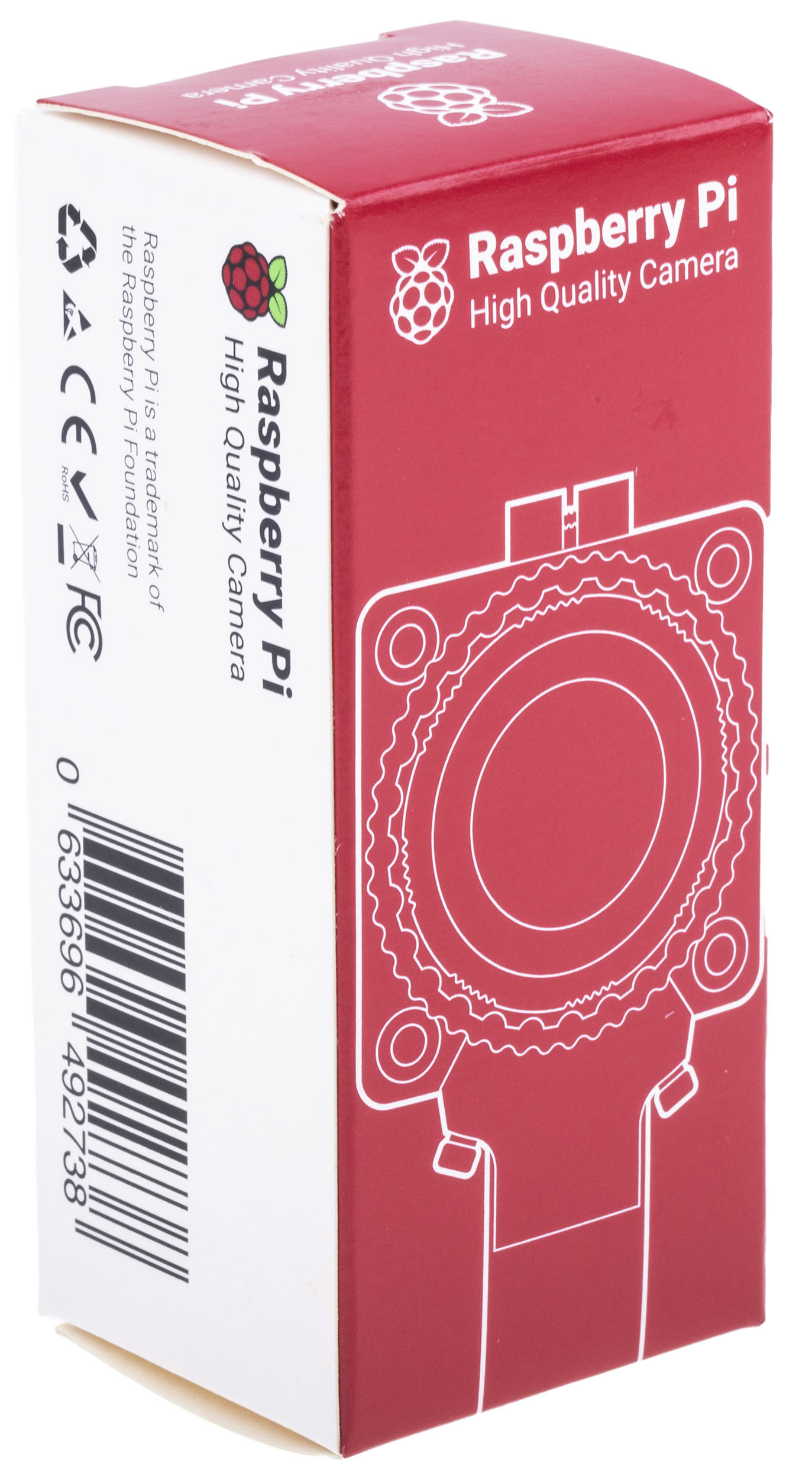 sc0261 Raspberry Pi, HQ Series, Camera Module Camera Module, CSI-2, 12 MP