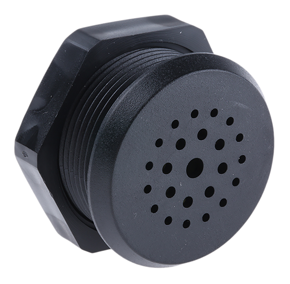Sonitron 98 dB Panel Mount Continuous Internal 26 mm Piezo Buzzer Component 0.7 V dc Min 15V dc Max