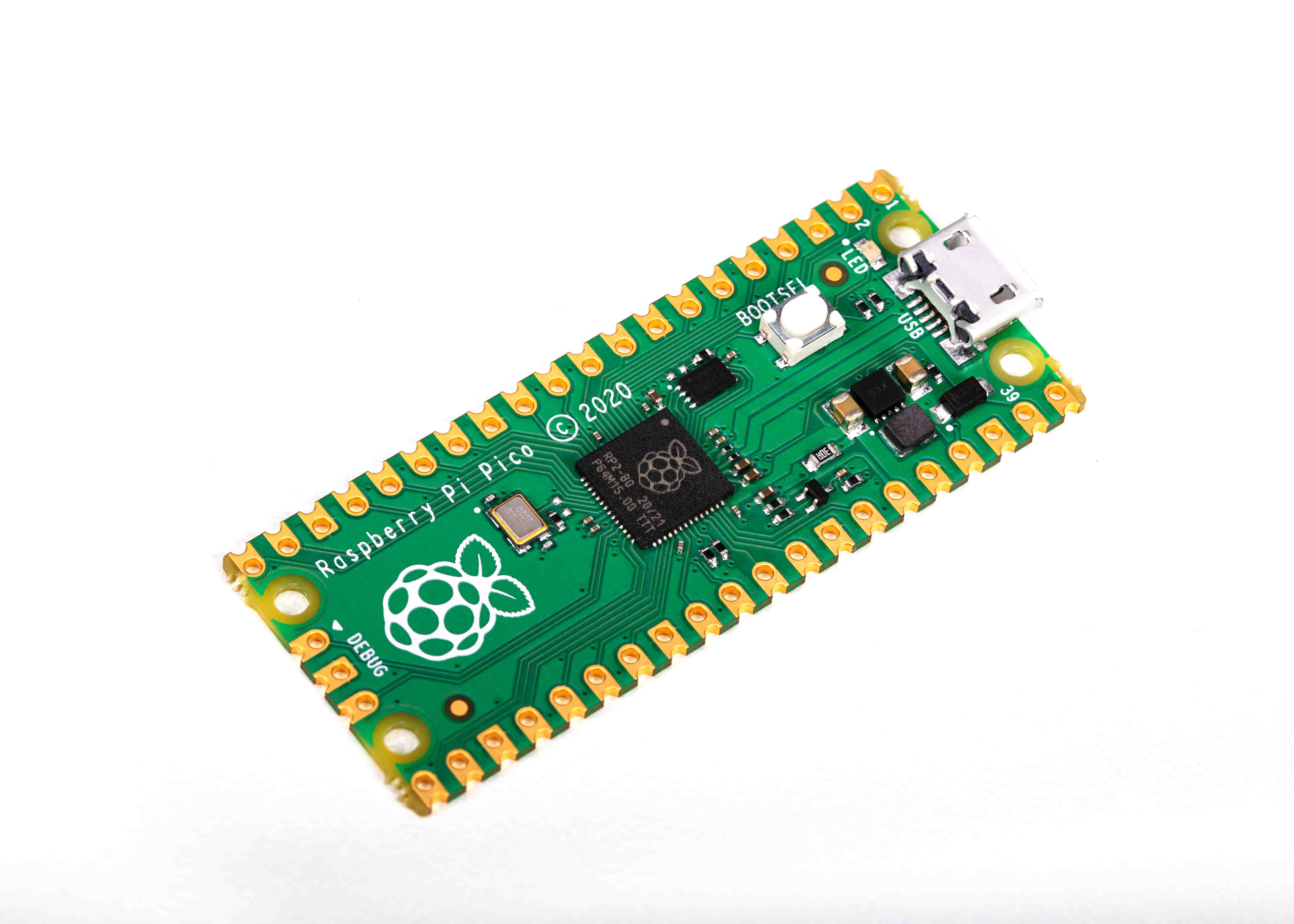 Raspberry Pi Pico Single Unit 264 kB RP2040