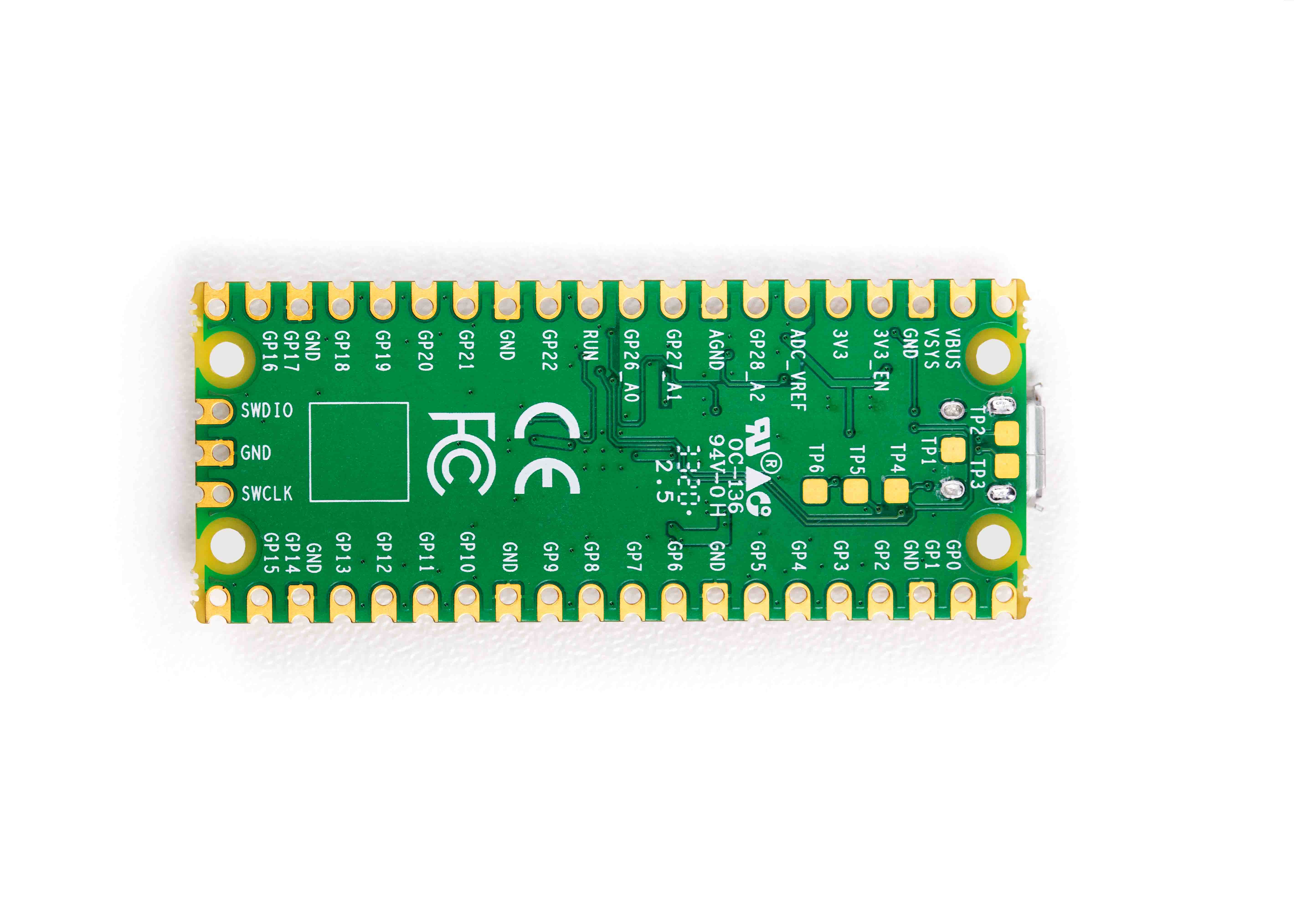 sc0916 Raspberry Pi Pico Single Unit 264 kB RP2040
