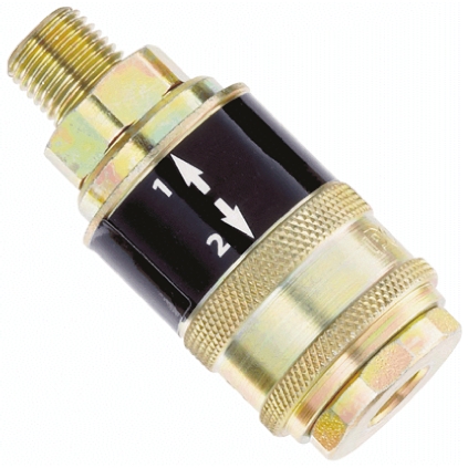 PCL Steel Pneumatic Quick Connect Coupling Male R
