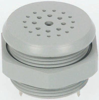 Sonitron 73 dB Panel Mount Continuous Internal 26 mm Piezo Buzzer Component 14 cm 2 V dc Min 35V dc Max