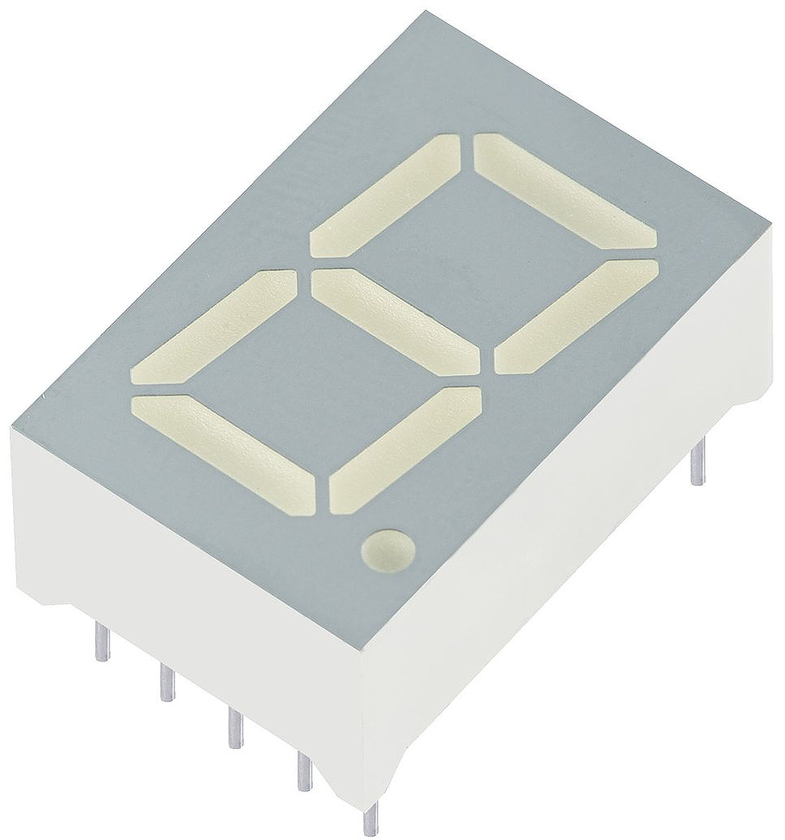 SC56-21SURKWA Kingbright 1 7 Segment LED Display Cathode Red 97mcd Right Side 14.2 mm