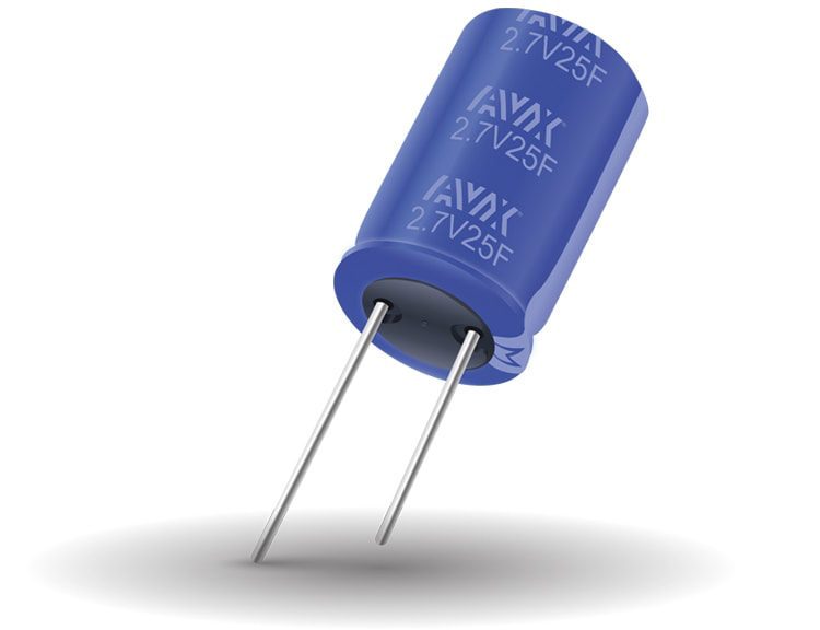 KYOCERA AVX 400 F Supercapacitor -10 to 30 % Tolerance, SCC 2.7V dc, Through Hole