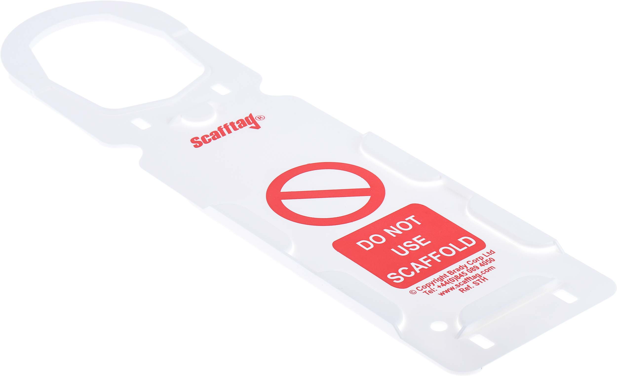 scf28 ScaffTag Safety Scaffolding Tag, English Language, 10 Per Pack per Pack