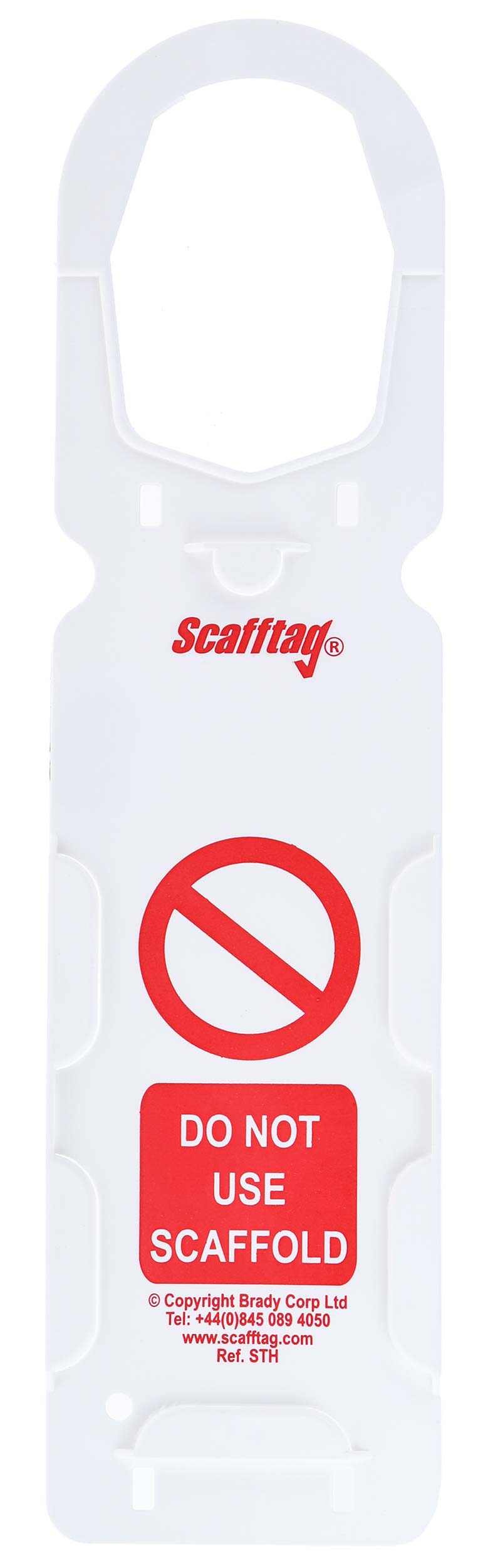 scf28 ScaffTag Safety Scaffolding Tag, English Language, 10 Per Pack per Pack