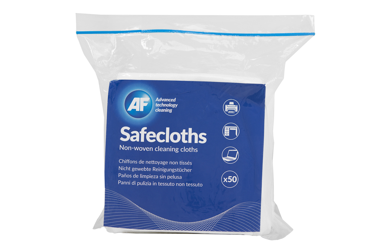 Electrolube Safecloths Dry Screen, Pack of, 320 x 340 mm 50 Per Pack