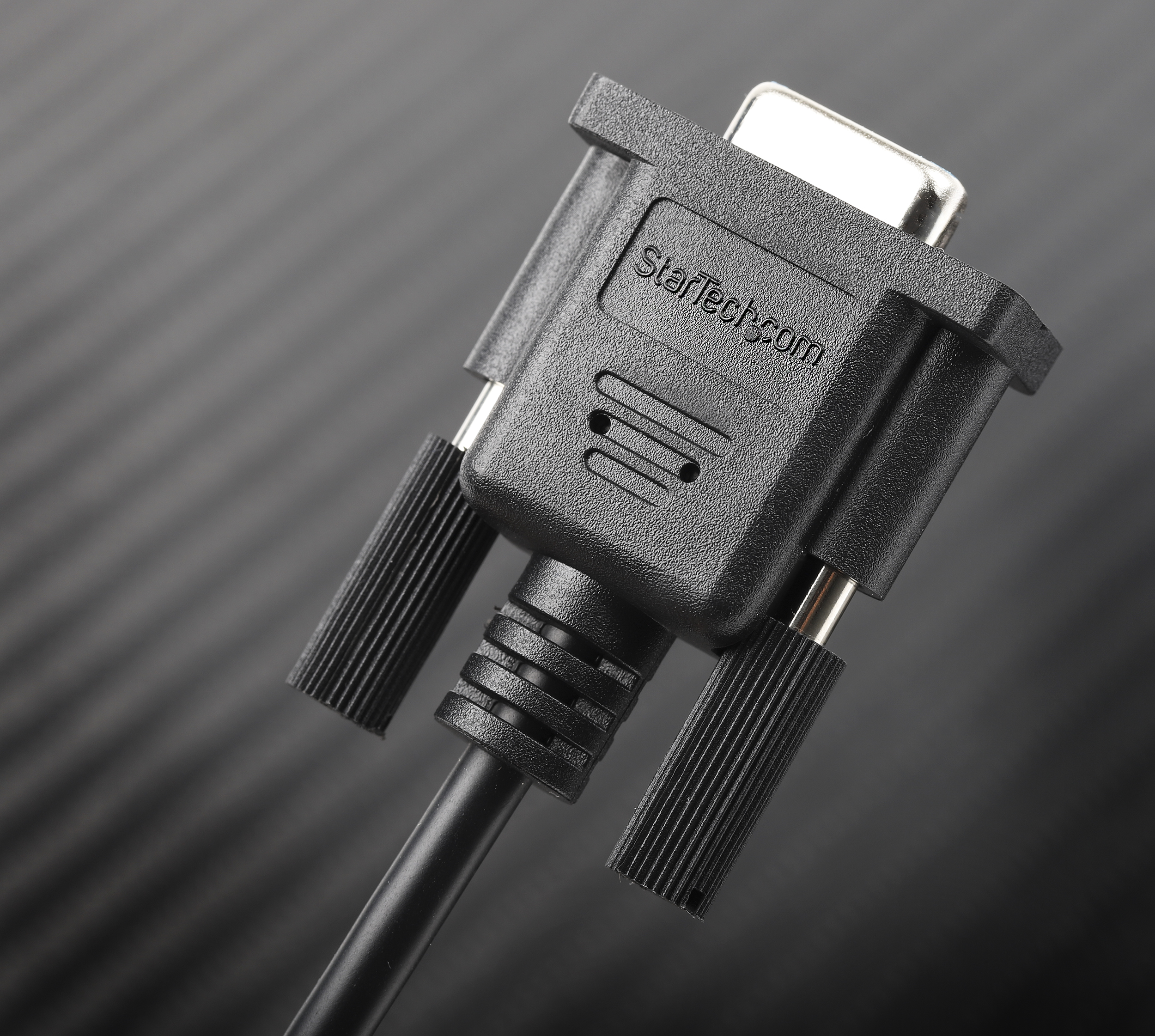 scnm9ff1mbk StarTech.com Female D-Sub 9-Pin to Female DB9 Serial Cable, 1 m Polyvinyl Chloride, SCNM Series