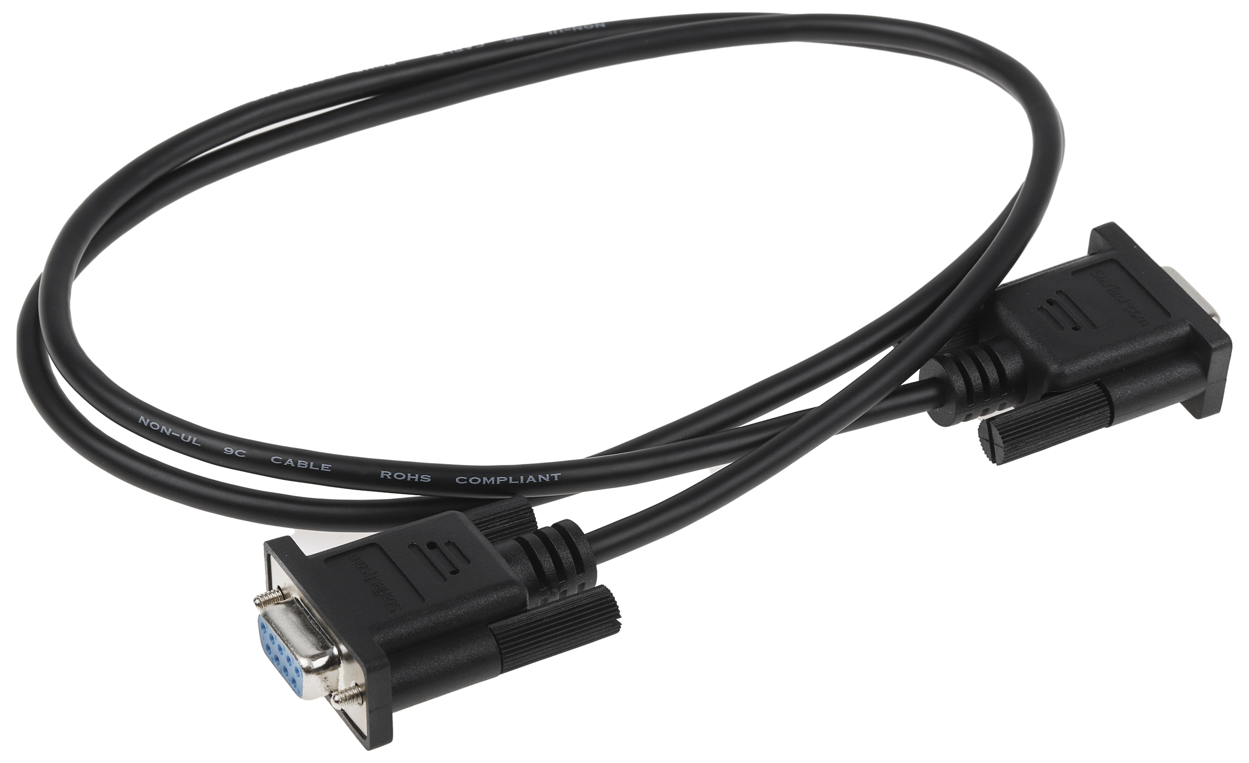 scnm9ff1mbk StarTech.com Female D-Sub 9-Pin to Female DB9 Serial Cable, 1 m Polyvinyl Chloride, SCNM Series