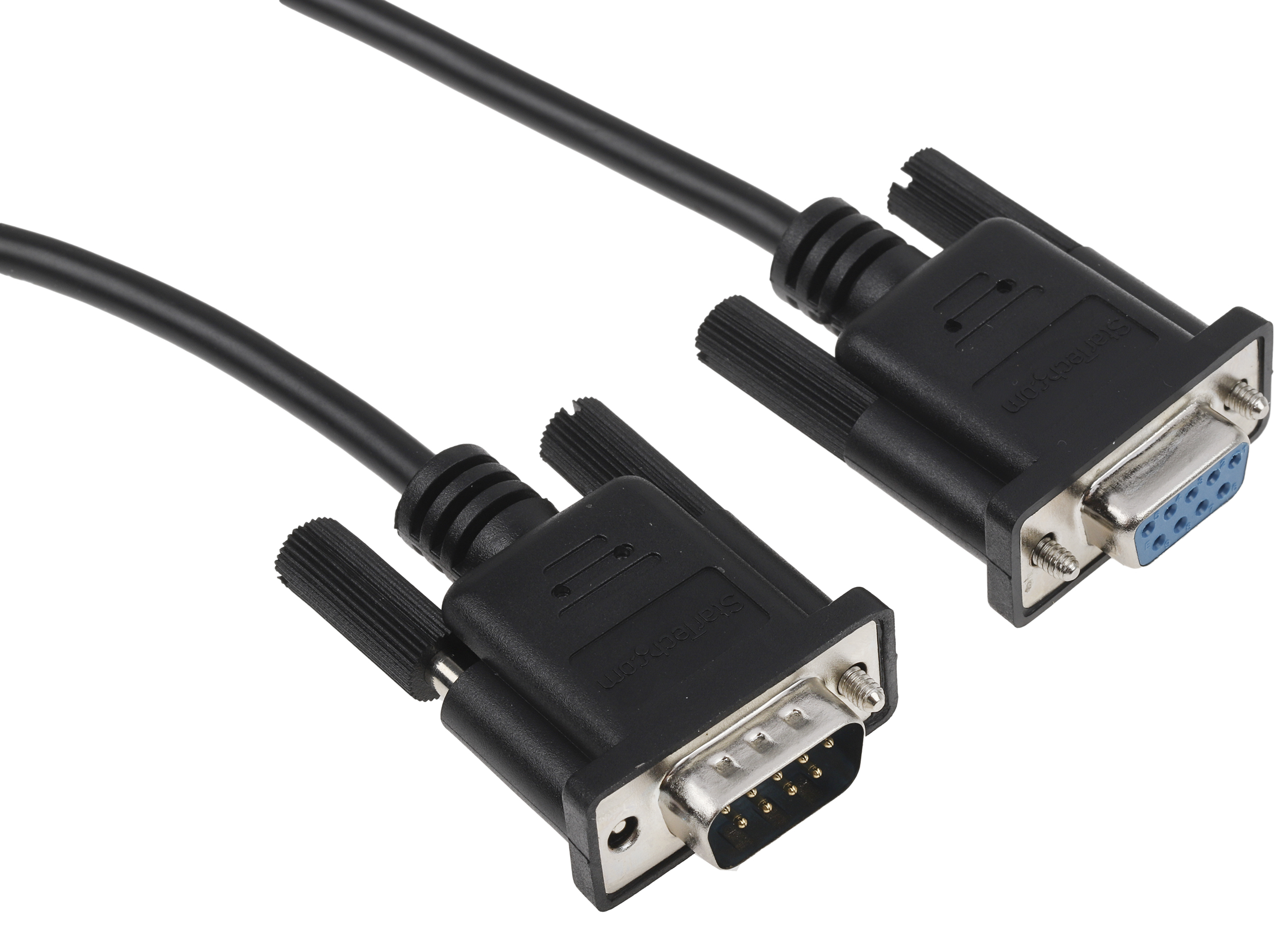 StarTech.com Female D-Sub 9-Pin to Male DB9 Serial Cable, 2 m Polyvinyl Chloride, SCNM Series