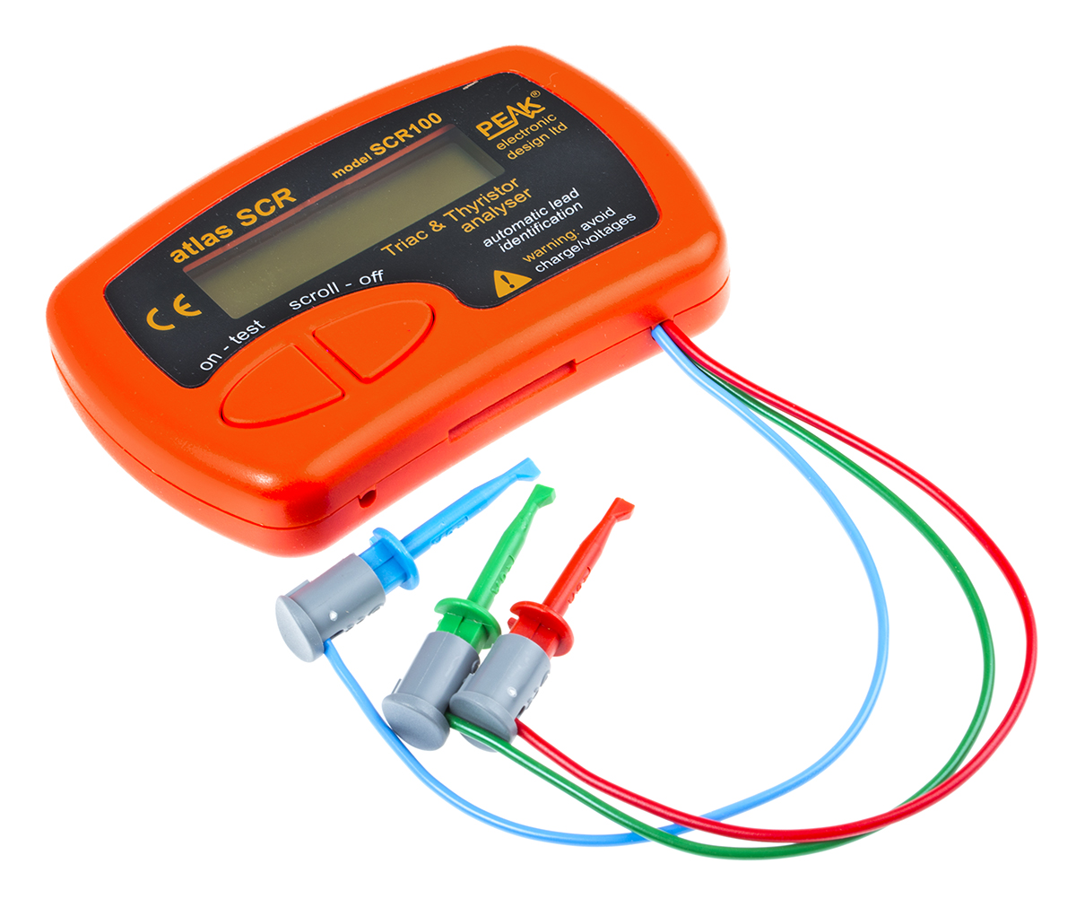 Peak Electronic Design SCR100 Component Tester SCR and Triac Tester LCD, Model SCR100