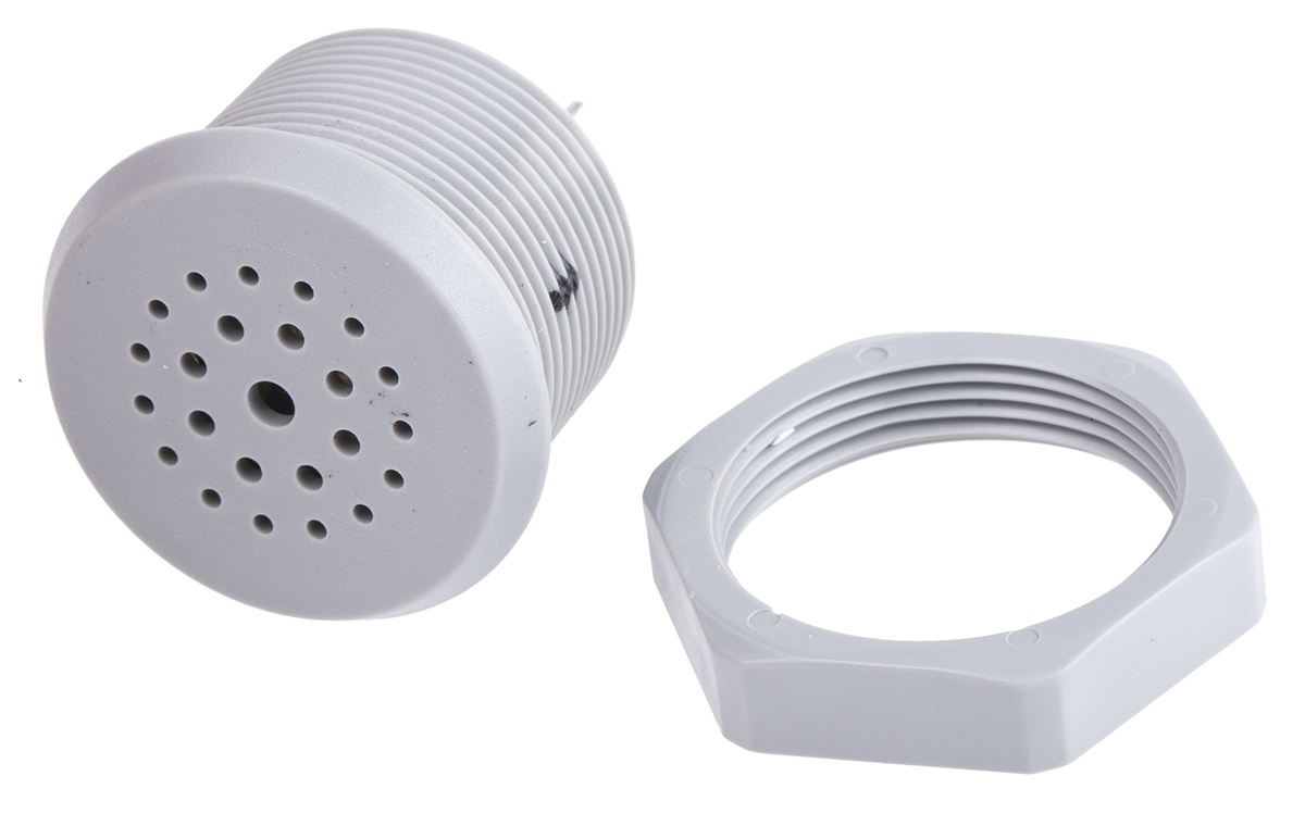 Sonitron 100 dBA Panel Mount Multifunctional Internal 26 mm Buzzer 14 cm 5 V Min 35V Max