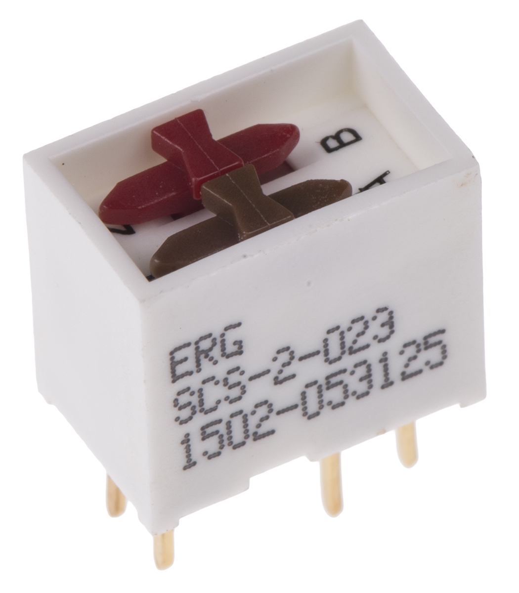 ERG Slide Rotary Coded DIP Switch Through Hole