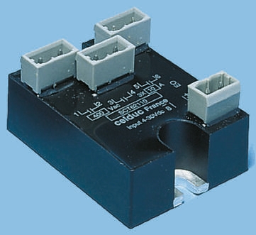 Celduc SCT Series Solid State Relay, 12 A Load, DIN Rail Mount, 440 Vrms Load, 90V dc Control