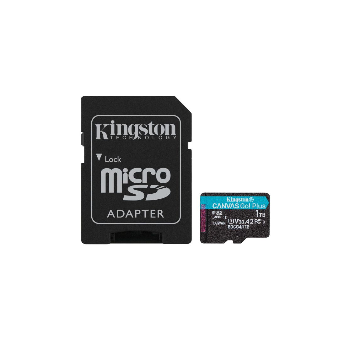 Kingston MicroSDXC Micro SD Card, A2, UHS-I, Class 10, U3