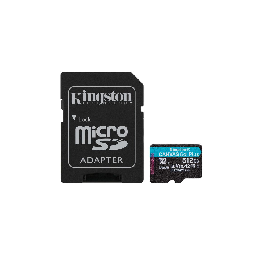 Kingston MicroSDXC Micro SD Card, U3, UHS-I, A2, Class 10