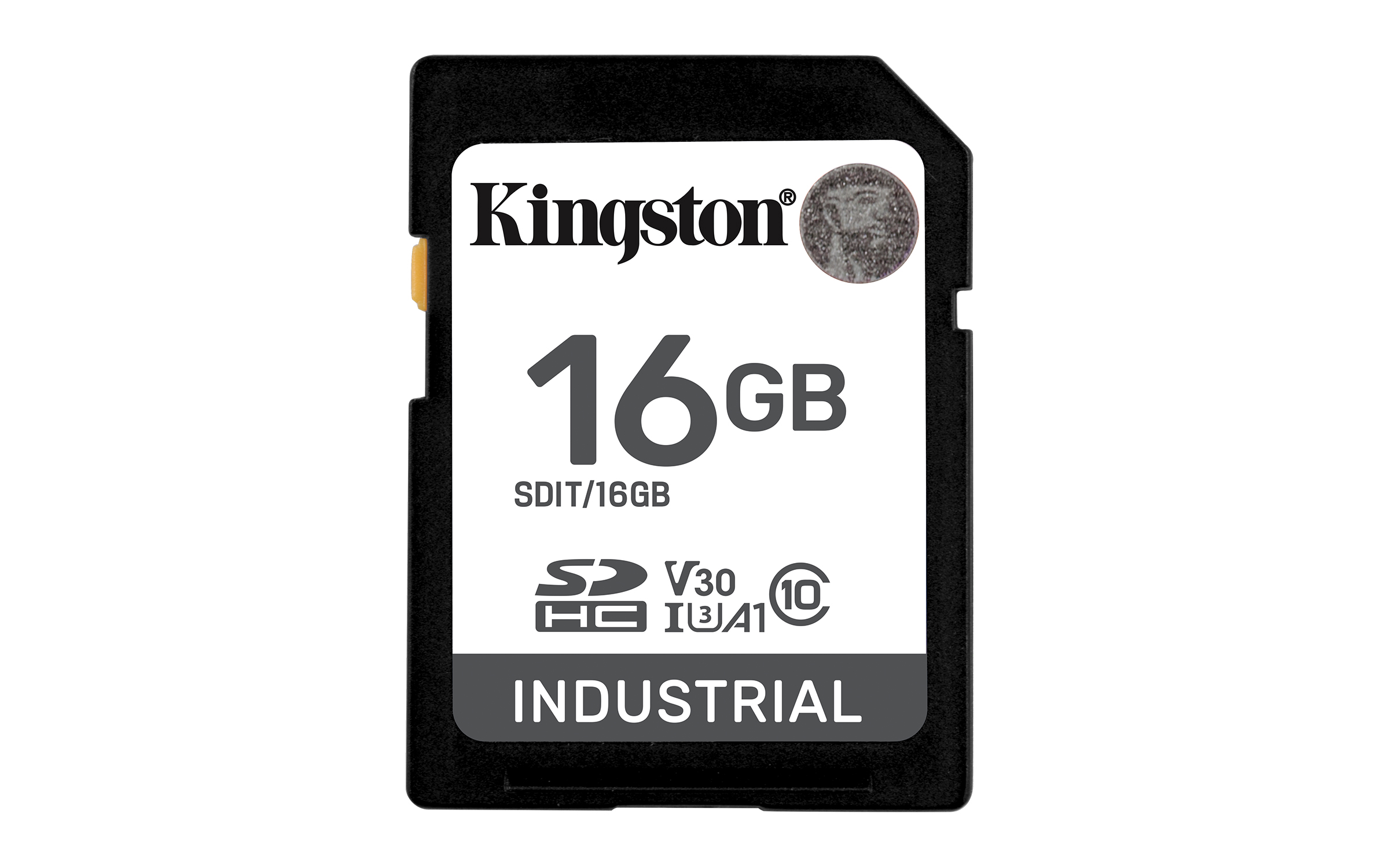 Kingston 16 GB Industrial Grade SD SD Card, UHS I Speed Class U3