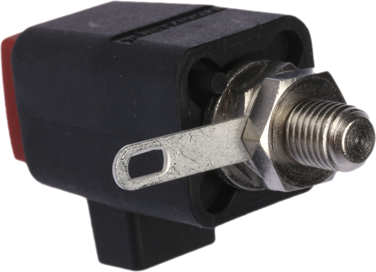 sdk801-red Schutzinger 3.1 mm Red Terminal Post, 300V, 16A