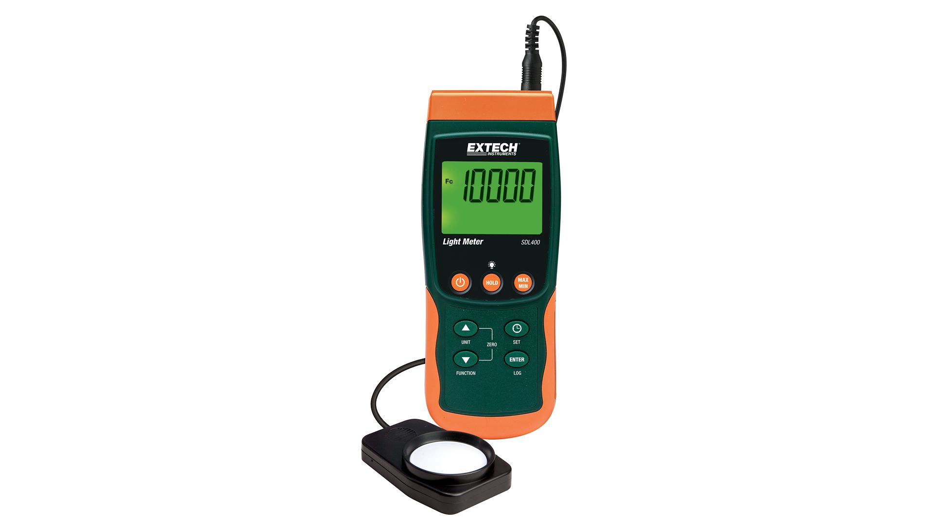 Extech SDL400 Light Meter, 0lx to 100000 lx, ±4 %