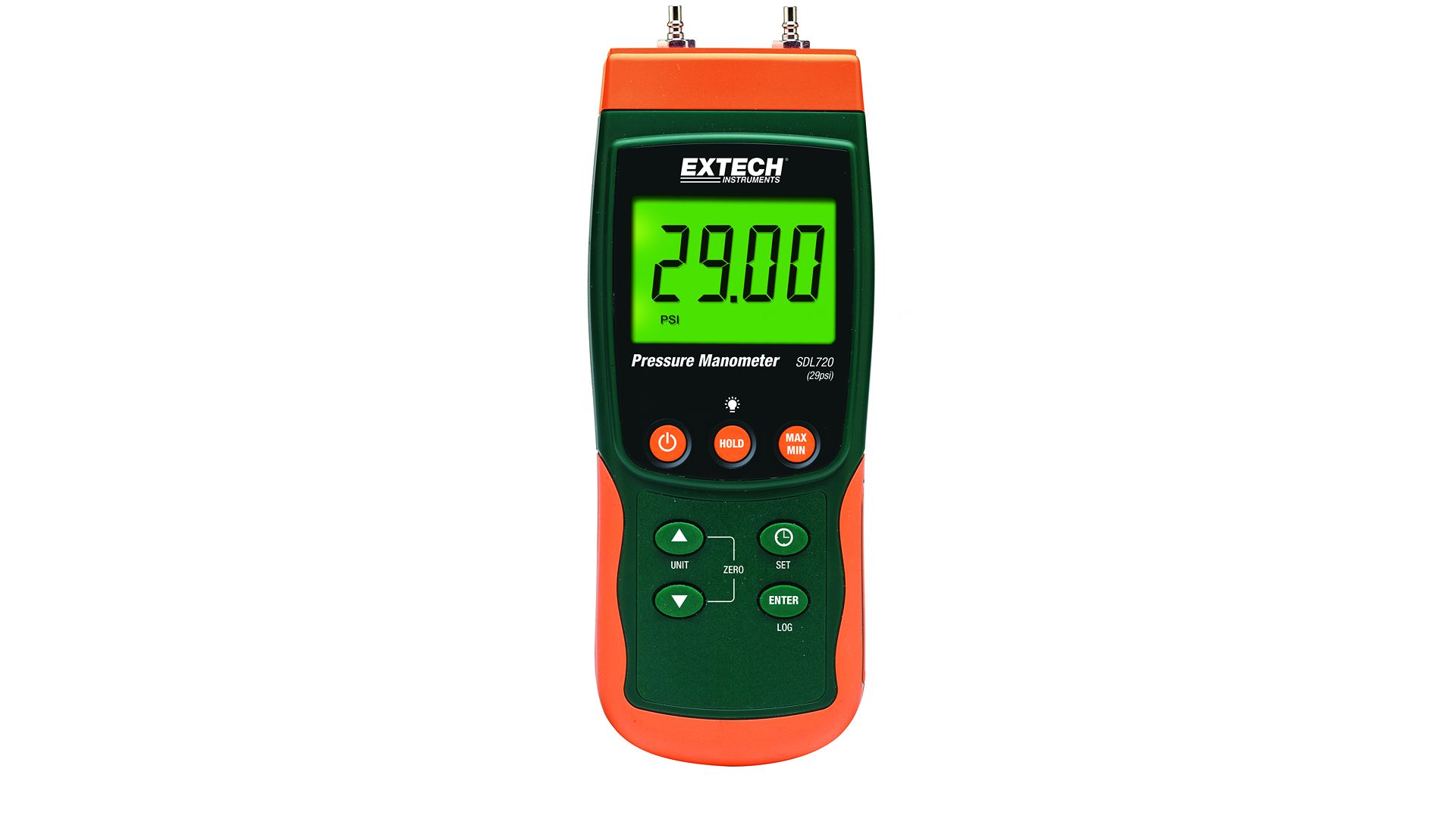 Extech SDL720  Differential Manometer With 2 Pressure Port/s, Max Pressure Measurement 29 psi