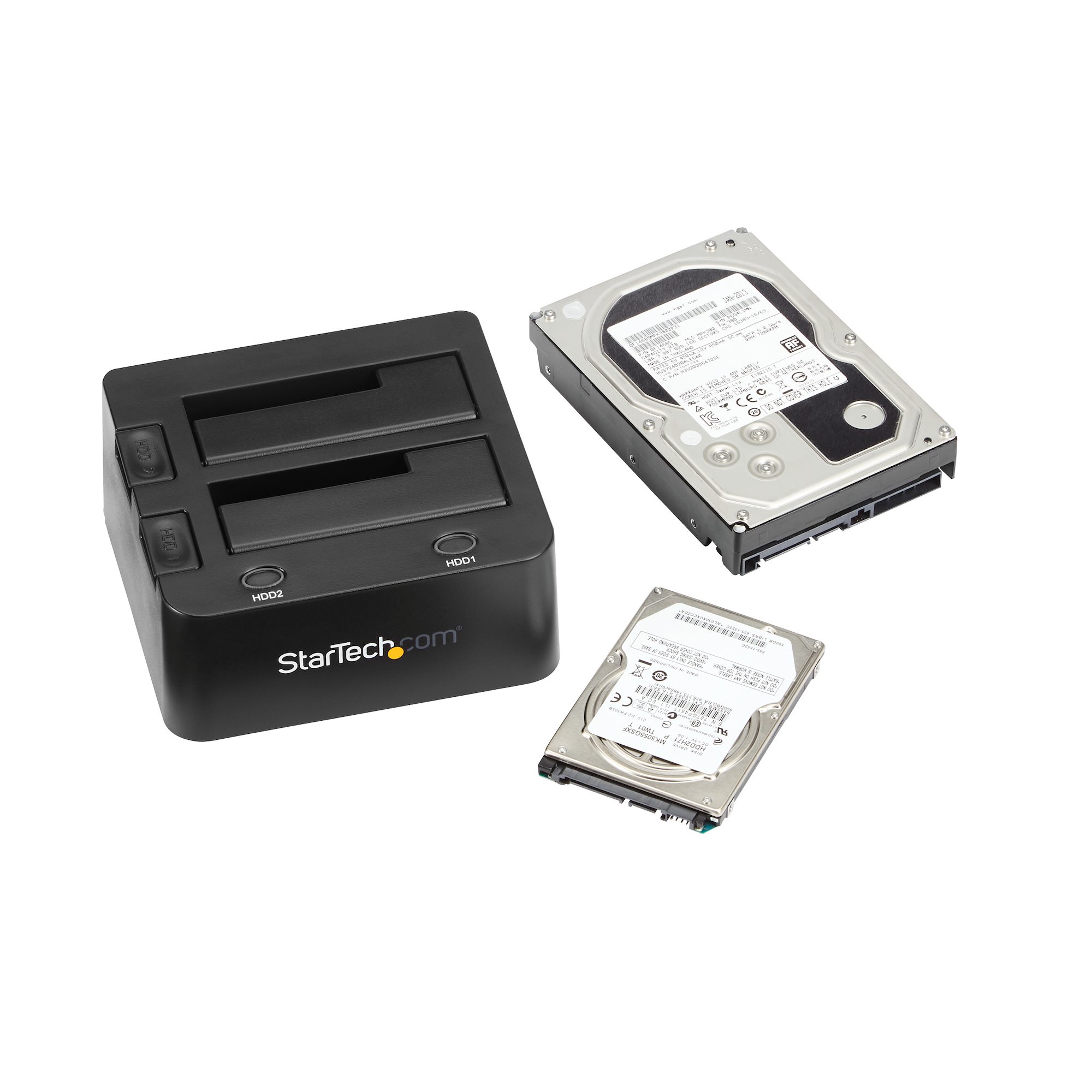 sdock2u33 StarTech.com USB 3.0 2.5 in, 3.5 in 148 x 132 x 70 mm Hard Drive Docking Station 2.5 x 3.5 in