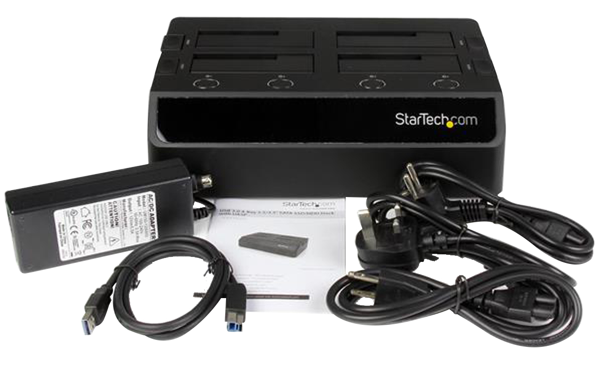 sdock4u33 StarTech.com USB 3.0 2.5 in, 3.5 in 285 x 171.2 x 85 mm Hard Drive Docking Station 2.5 x 3.5 in