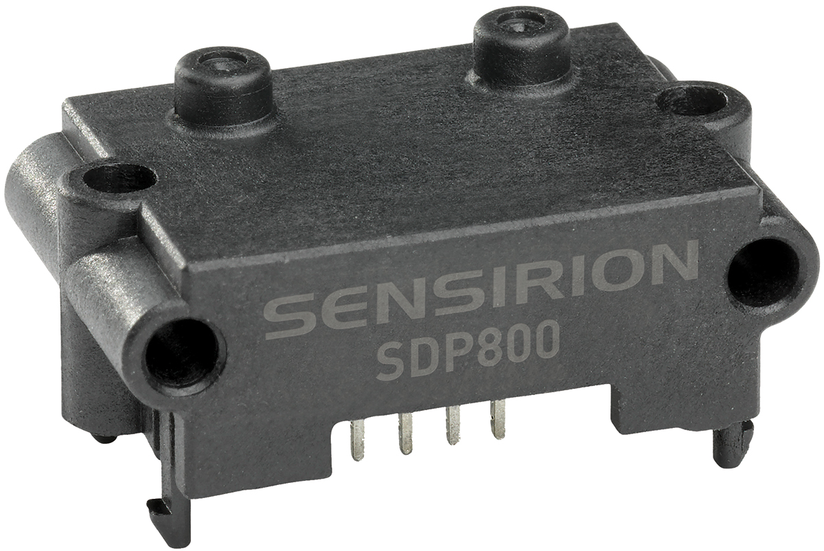 Sensirion SDP800-125Pa Digital Differential Pressure SensorManifold, PCB 41 bar