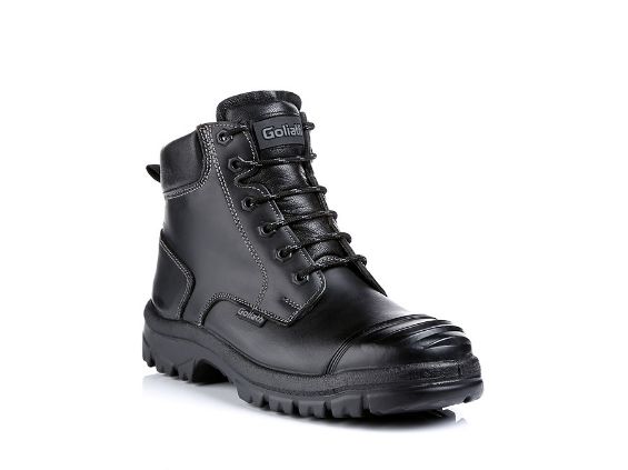 Goliath SDR10CSI Black Steel Toe Capped Men's Safety Boots 10, EU 44 EN ISO 20345:2011