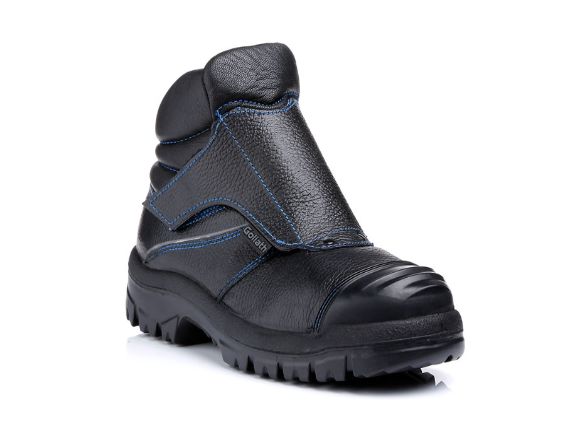 Goliath SDR904CSI Black Stainless Steel Toe Capped Unisex Safety Boots 10, EU 44 EN ISO 20345:2011