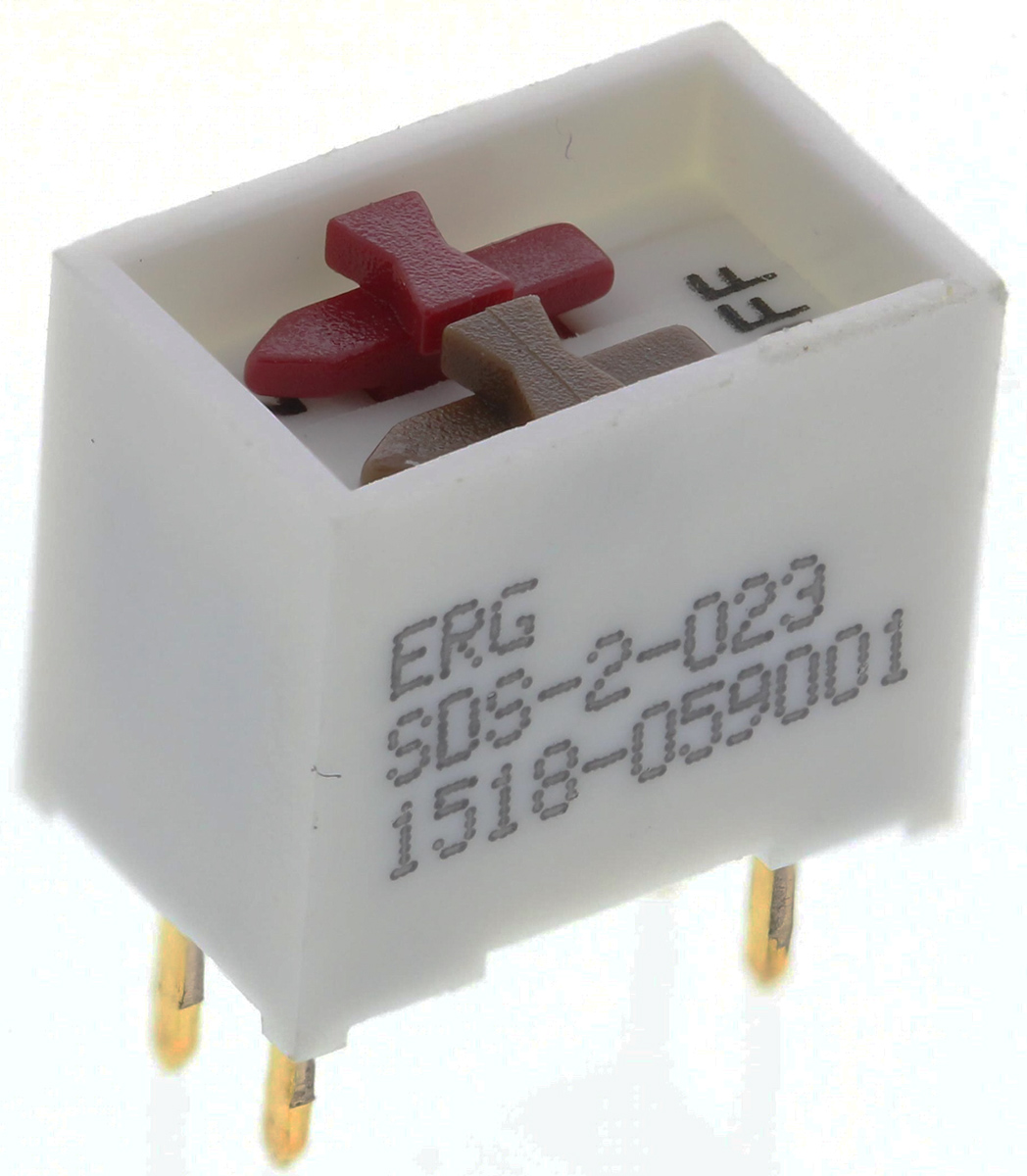 ERG Slide Rotary Coded DIP Switch Through Hole