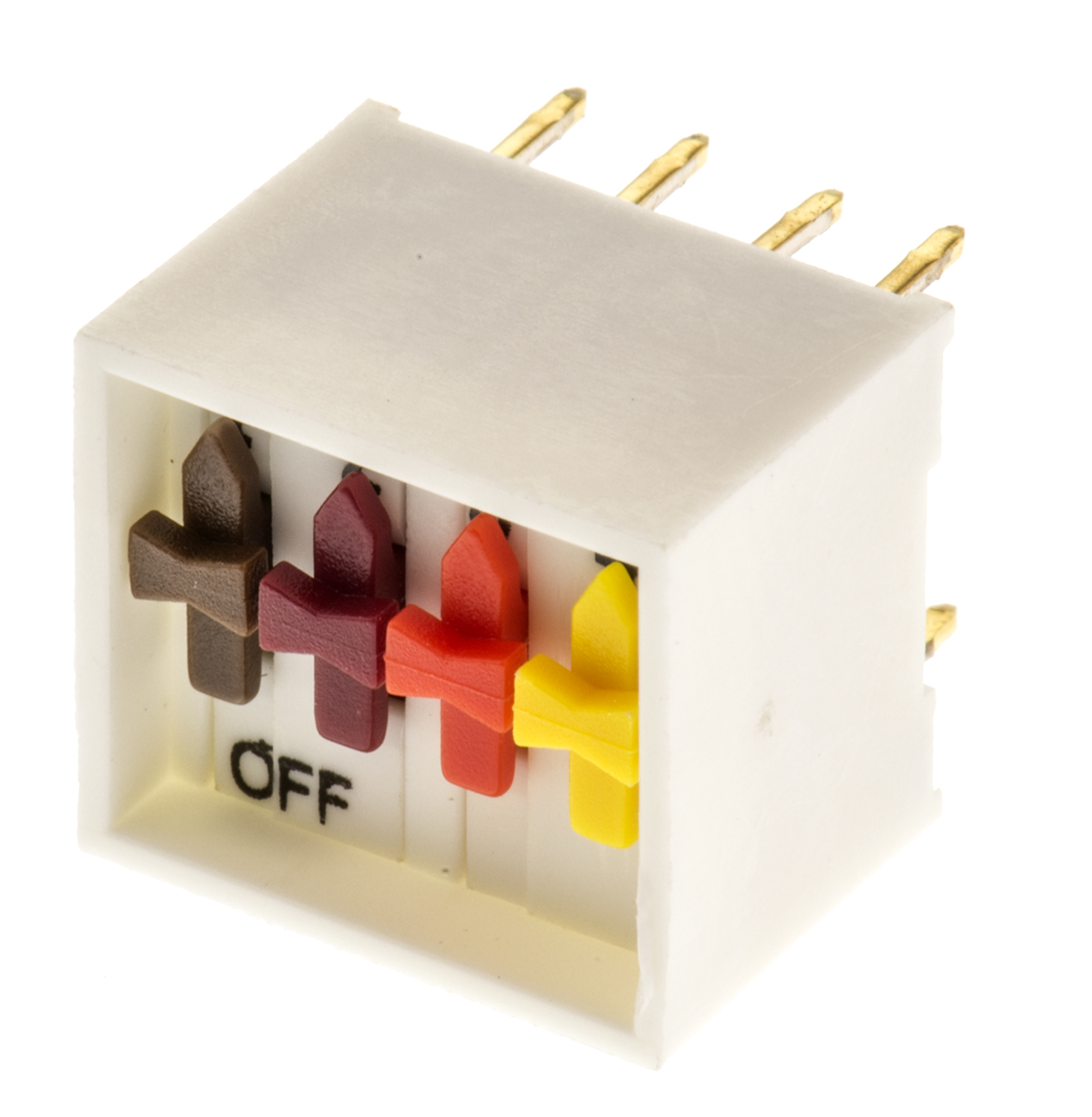 ERG Slide Rotary Coded DIP Switch Through Hole