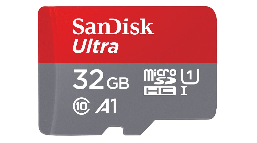 Sandisk MicroSDHC microSD, UHS Speed Class U1 and Speed Class 10