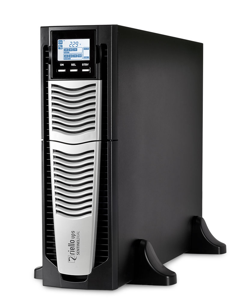 Riello 220V, 240 V Input Rack, Stand Alone Uninterruptible power supply, 6000 VA, Sentinel Dual SDU 6 kW