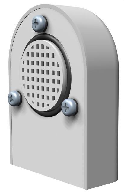 Hammond SDV Series Ventilation Device, 69 mm H, 0.83 in D, 51mm W