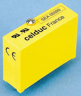 Celduc SE Series Solid State Relay, 25 mA Load, DIN Rail Mount, 32 V Load, 280Vrms Control