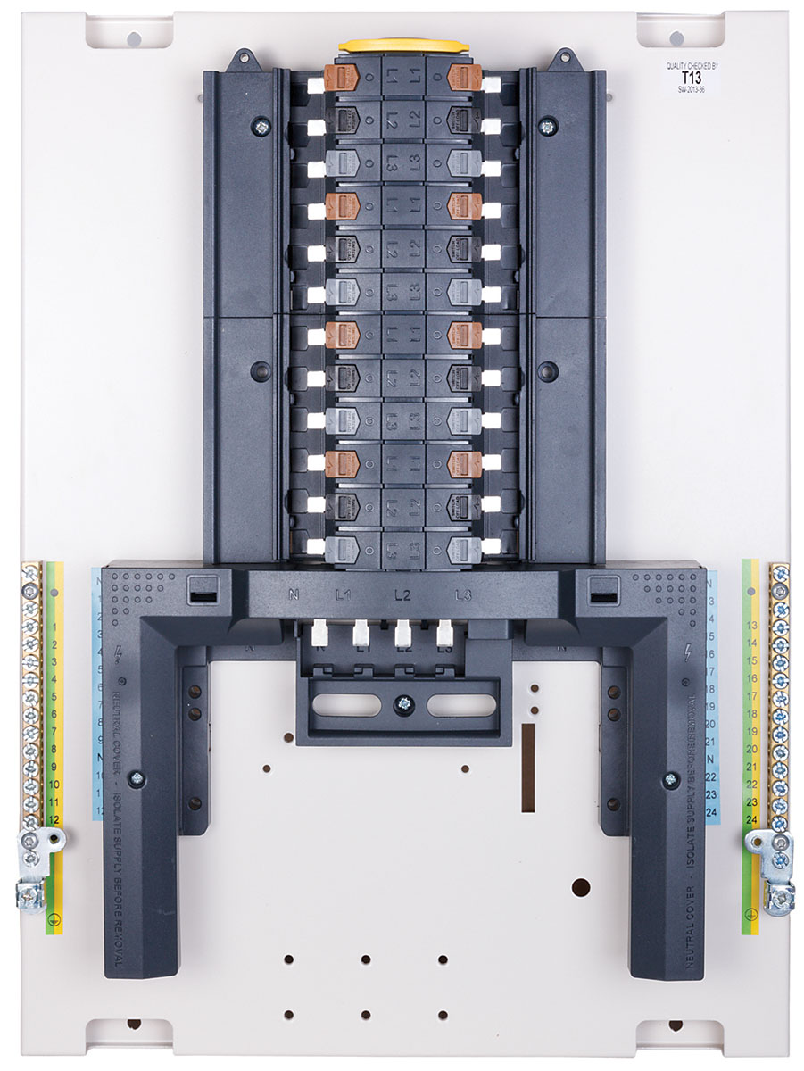 Schneider Electric Acti9 SEA9 3 Phase Distribution Board 250A 8 Way