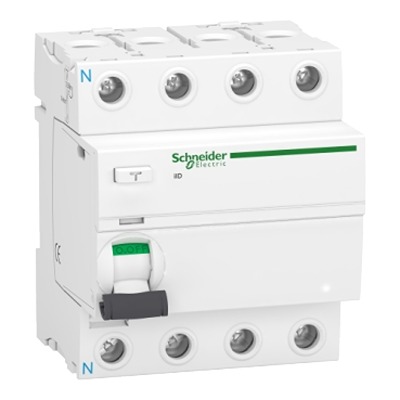 Schneider Electric IKQ Series Residual Current Device, 25A, 4-Pole, 300 mA, 6 kA 415V ac