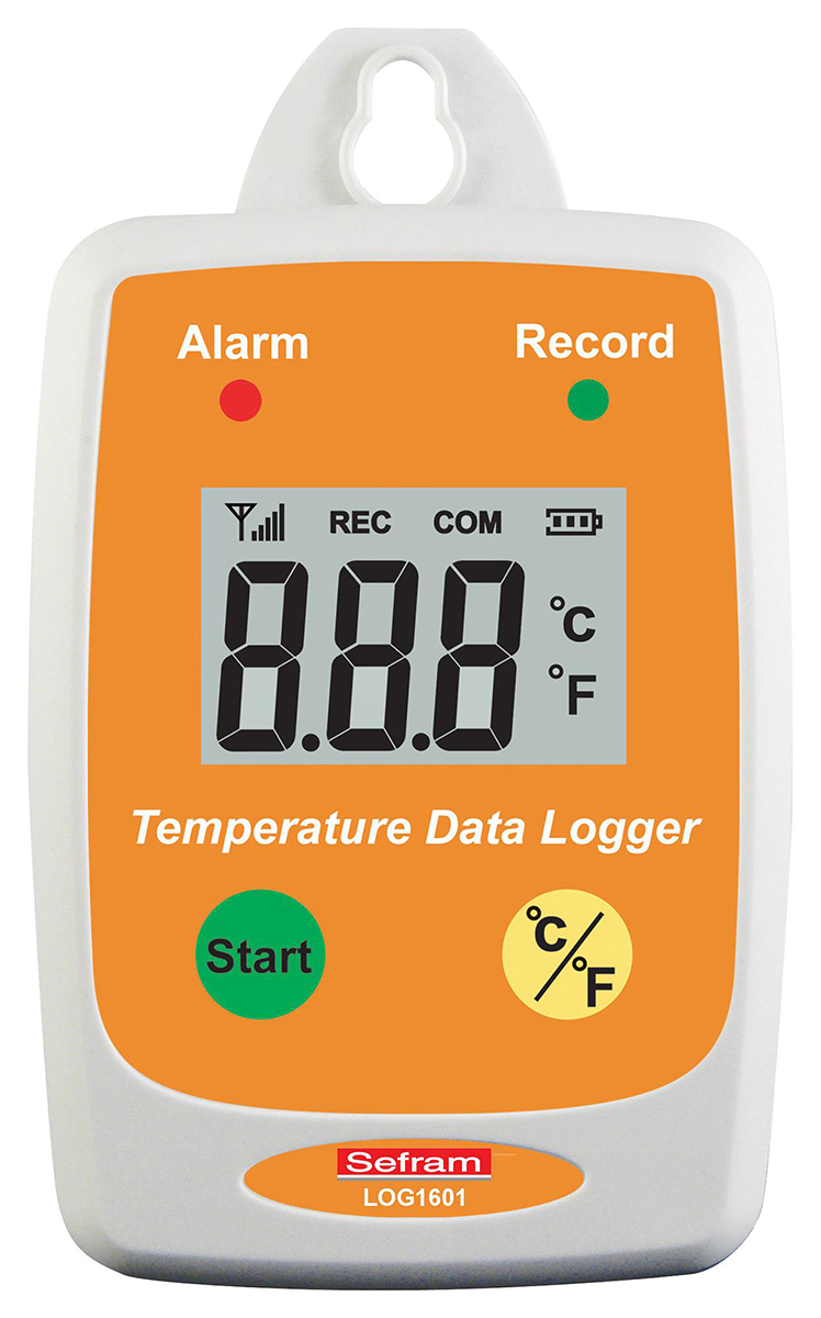Sefram LOG 1601 Temperature Data Logger, USB - UKAS